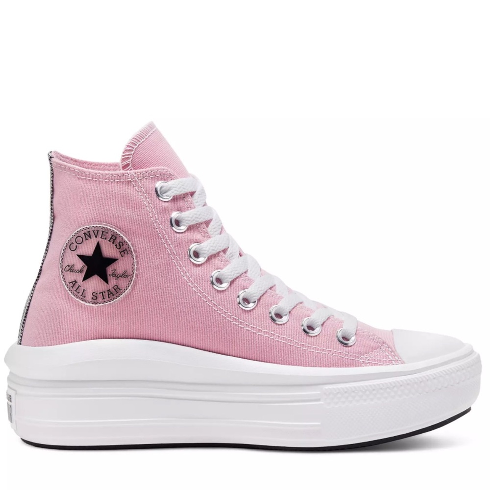 Converse All Star Move Platform Pink Sneakers